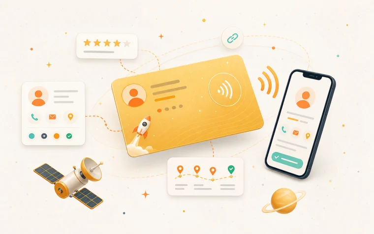 NFC business cards that sell — Smarter Launch